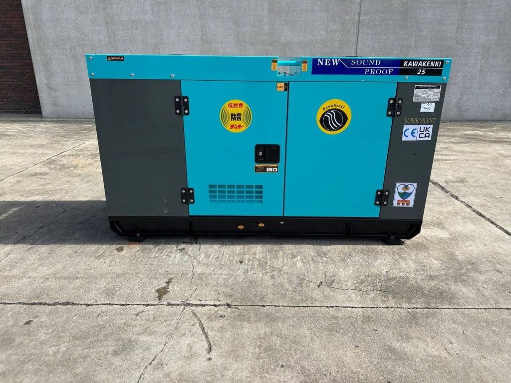 Generator Kawakenki KK25-III-SSS Diesel 25 kVa 2025