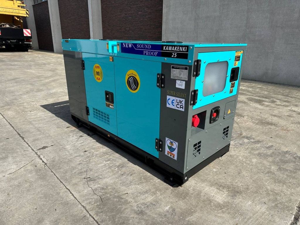Generator Kawakenki KK25-III-SSS Diesel 25 kVa 2025