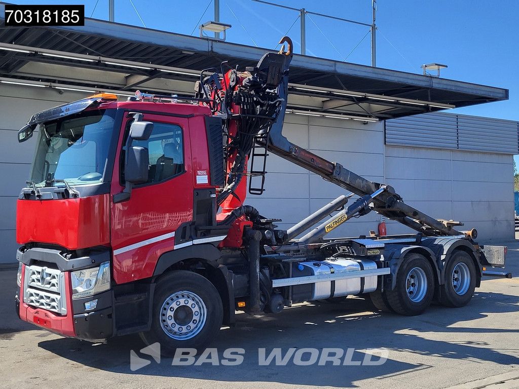 Renault C 460 6X2 Palfinger Epsilon Q170Z96 Crane Kran + 20t Containersystem Lift-Axle Euro 6
