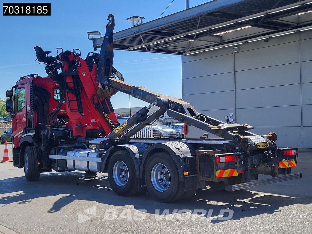 Renault C 460 6X2 Palfinger Epsilon Q170Z96 Crane Kran + 20t Containersystem Lift-Axle Euro 6