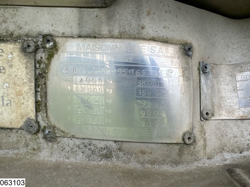 Maisonneuve Chemie 32475 Liter, 1 Compartment