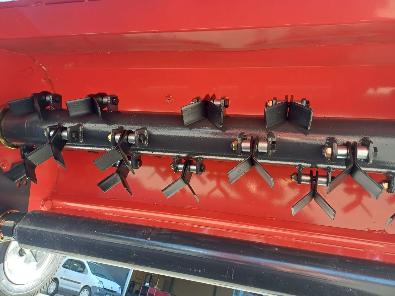 Getrokken klepelmaaier