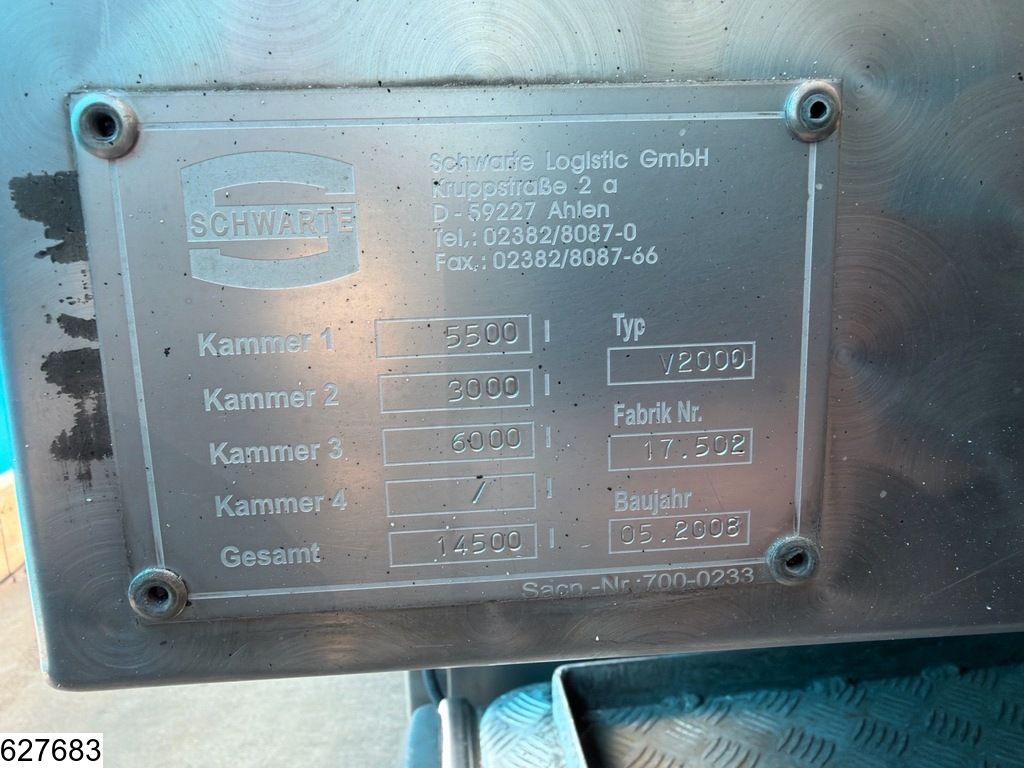 Scania G 500 6x2, EURO 6d, Retarder, 3 comp.