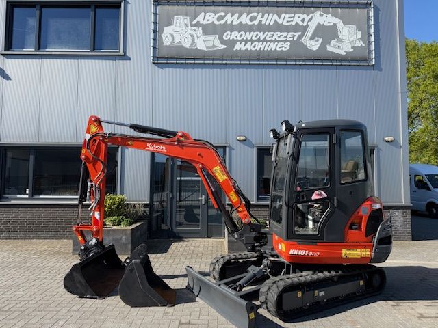 Kubota Kx101-3(037) Bj14 SLP/SRT 3.6T Minigraver Minikraan ZGST