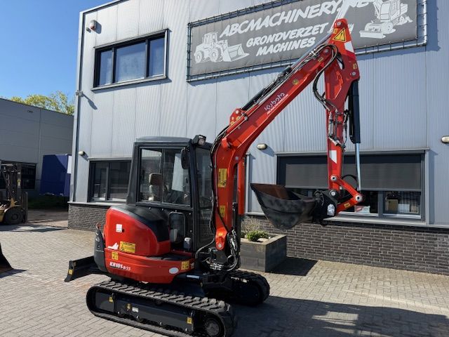 Kubota Kx101-3(037) Bj14 SLP/SRT 3.6T Minigraver Minikraan ZGST
