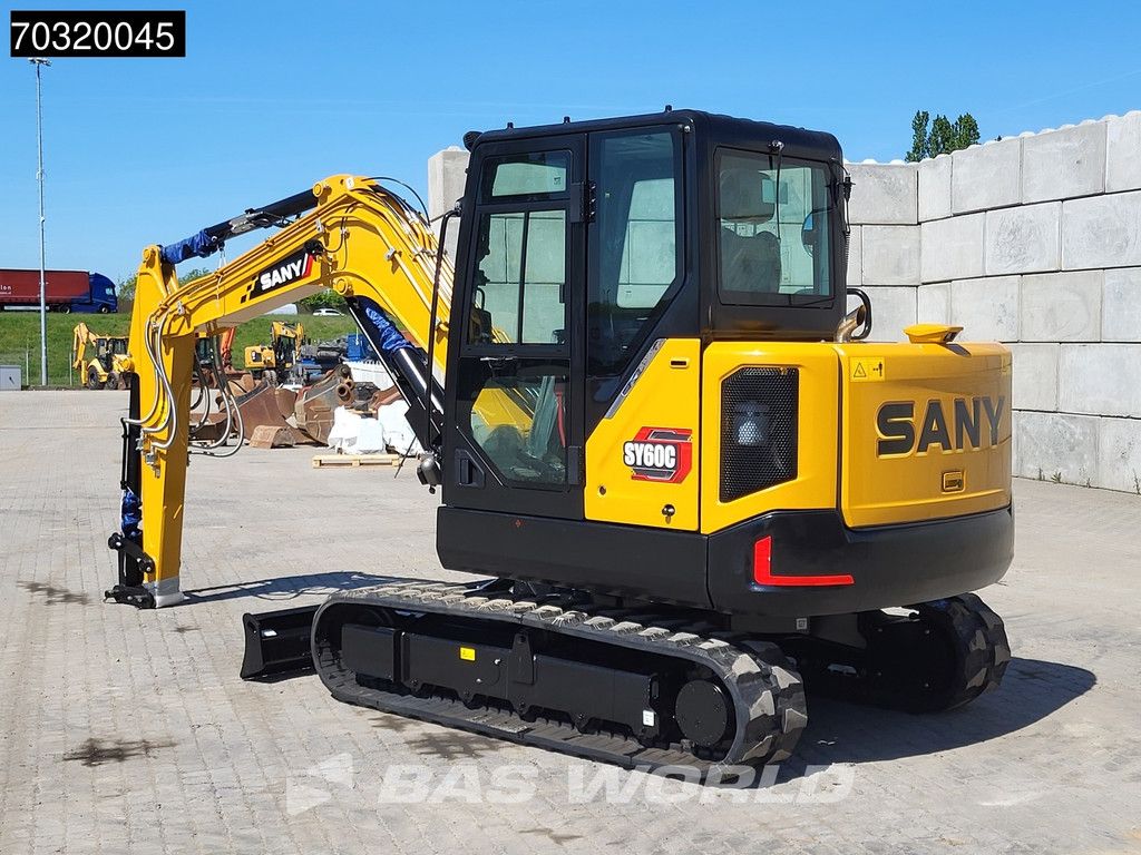 Sany SY60 C A/C - YANMAR ENGINE