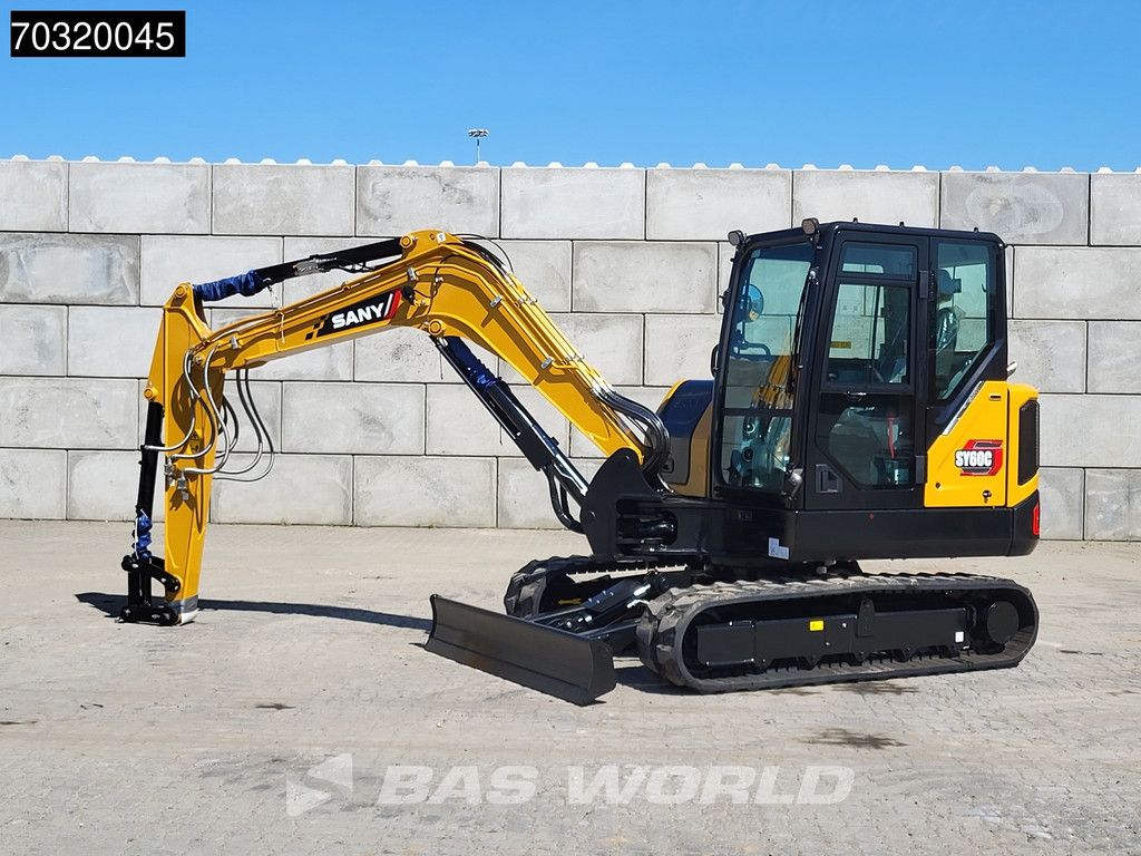 Sany SY60 C A/C - YANMAR ENGINE