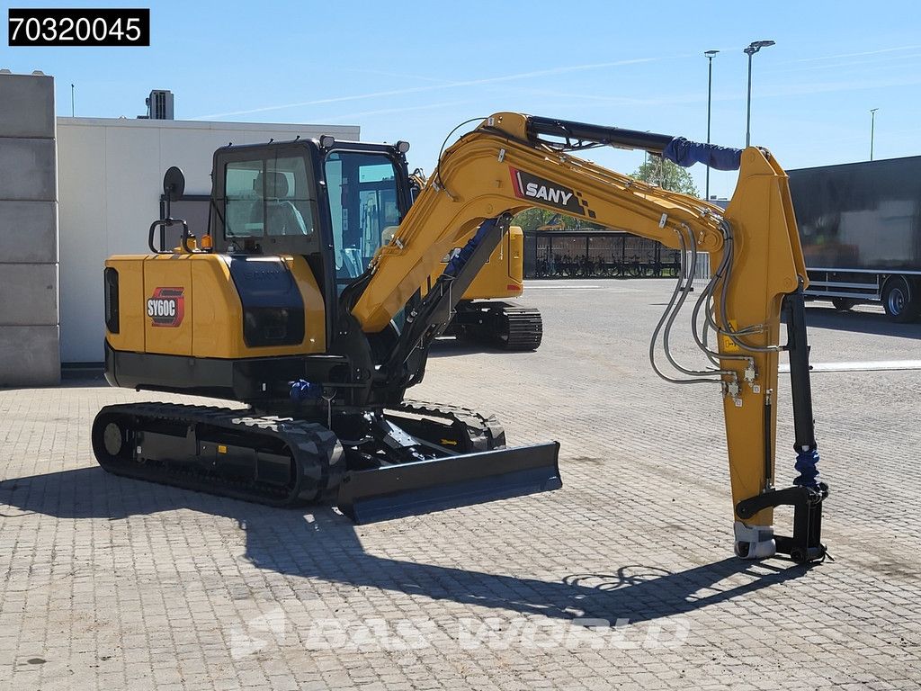 Sany SY60 C A/C - YANMAR ENGINE