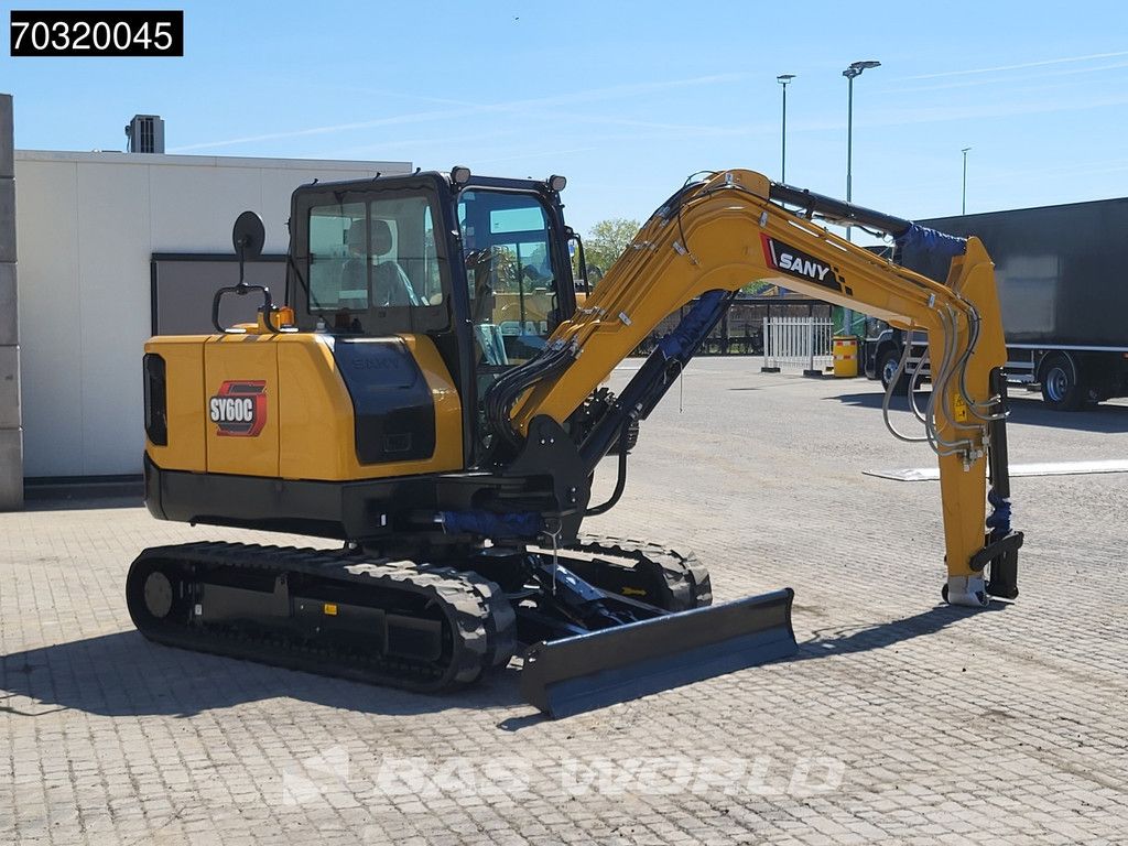 Sany SY60 C A/C - YANMAR ENGINE