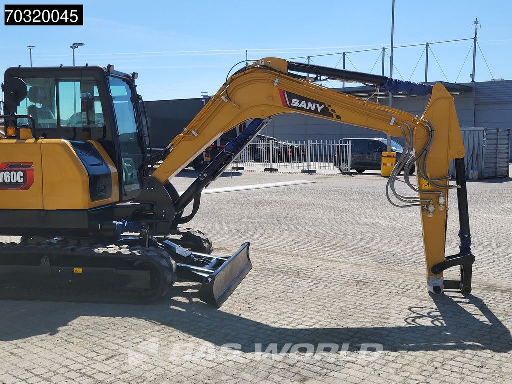 Sany SY60 C A/C - YANMAR ENGINE