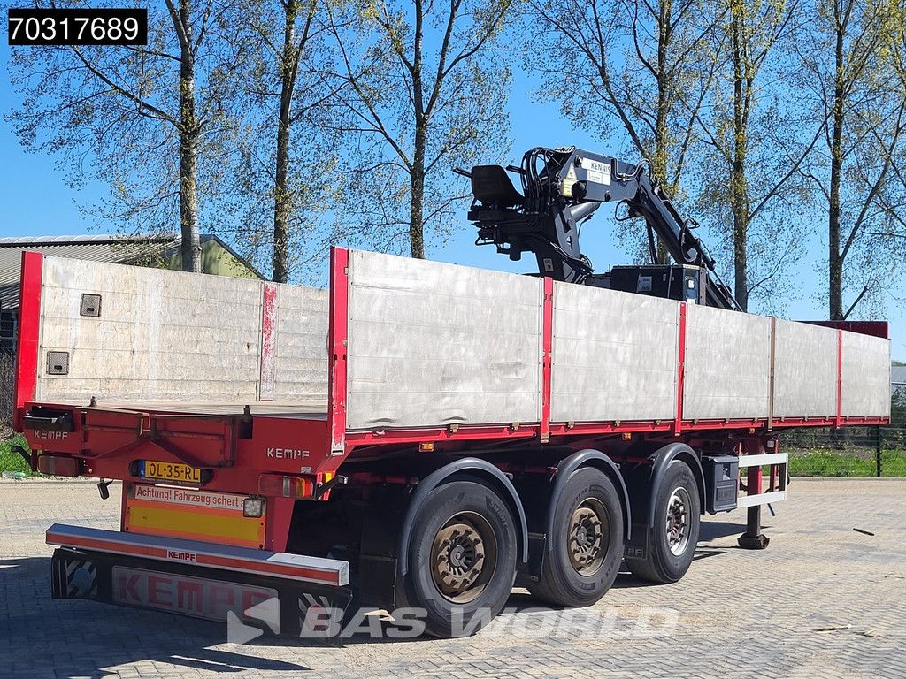 Kempf SP 39/3 3 axles Kennis14-R APK 09/26 Crane Steering