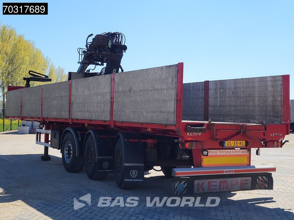 Kempf SP 39/3 3 axles Kennis14-R APK 09/26 Crane Steering