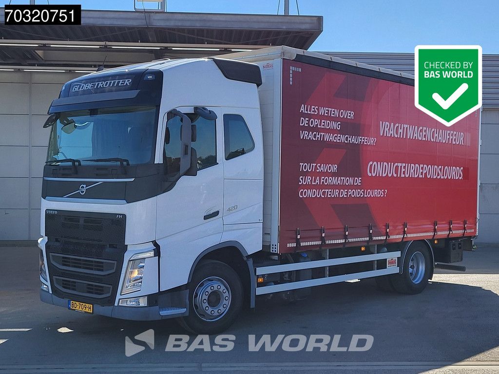 Volvo FH FH 420 4X2 NL-Truck APK Curtainsider Lessons truck Double pedals Manual VEB+ EURO 6
