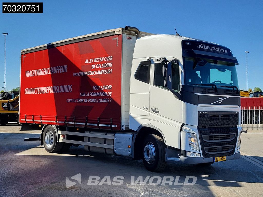 Volvo FH FH 420 4X2 NL-Truck APK Curtainsider Lessons truck Double pedals Manual VEB+ EURO 6