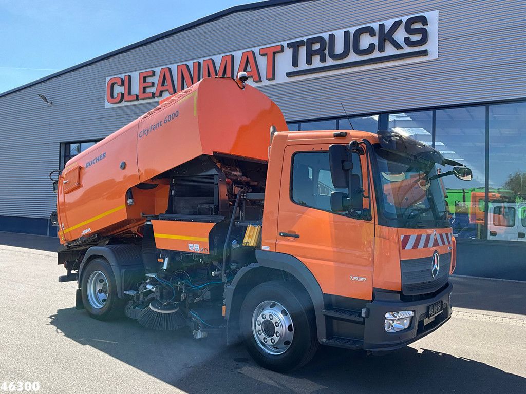 Mercedes-Benz Atego 1321 Euro 6 Bucher Cityfant 6000 Just 48.842 km!