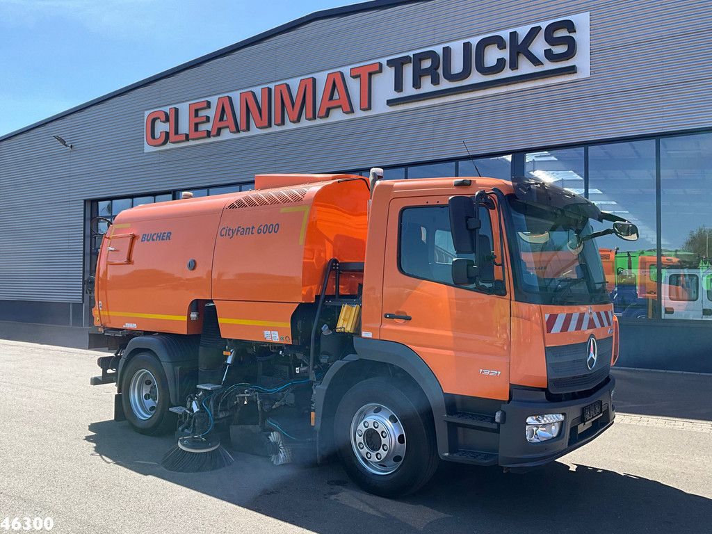 Mercedes-Benz Atego 1321 Euro 6 Bucher Cityfant 6000 Just 48.842 km!