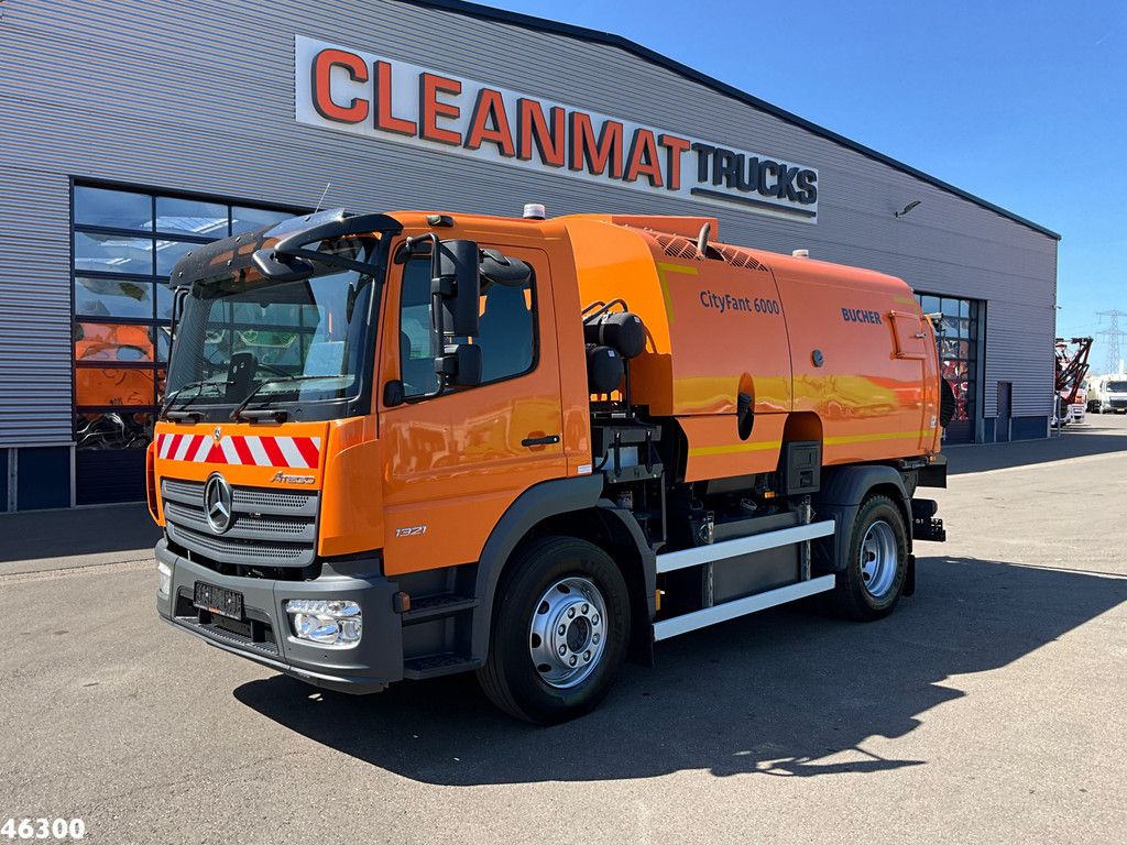 Mercedes-Benz Atego 1321 Euro 6 Bucher Cityfant 6000 Just 48.842 km!