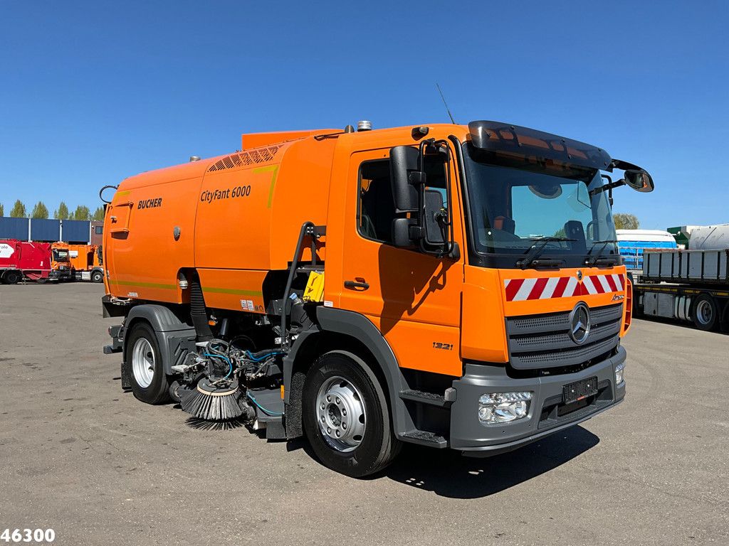 Mercedes-Benz Atego 1321 Euro 6 Bucher Cityfant 6000 Just 48.842 km!