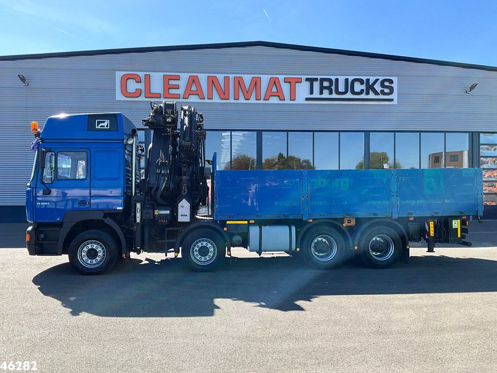 Man 26.464 DFLC 8x4 Hiab 60 Tonmeter laadkraan + Fly-Jib! Just 336.074 km!