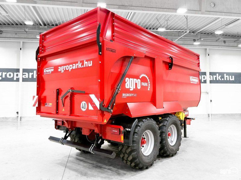 Krampe BigBody 540 Carrier (BB 540) UN 15 tons capacity, 26 m3, 60