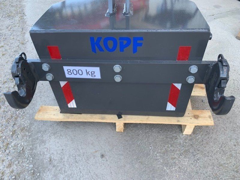 800 kg Frontgewicht für Front und Heckhydraulik