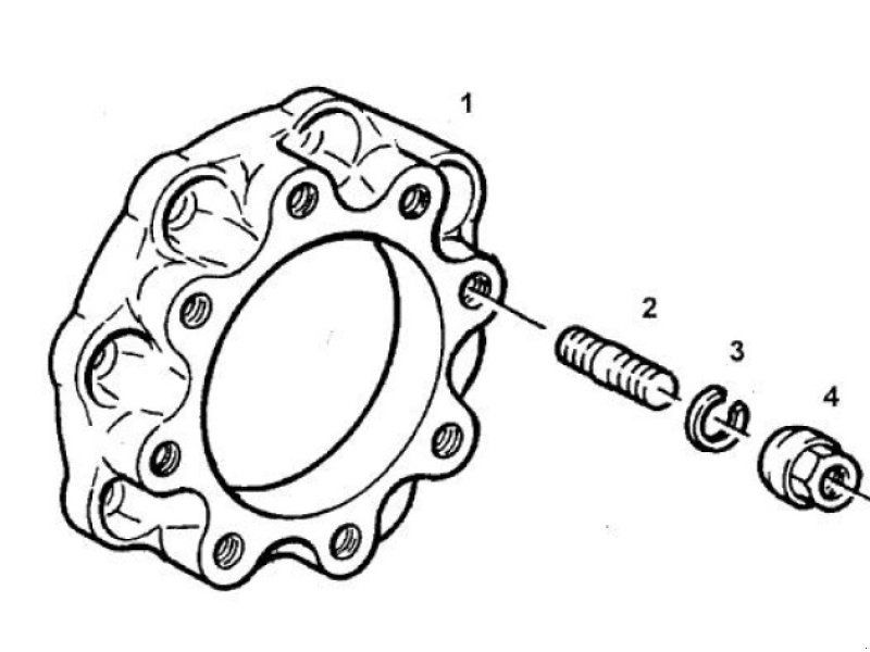 Fendt Spurverbreiterung ein Paar 14 cm