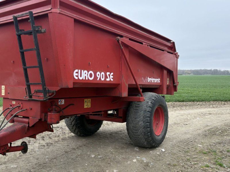 Bennet Brimont høj/bag tipvogn. Meget velholdt vogn.