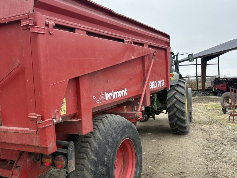 Bennet Brimont høj/bag tipvogn. Meget velholdt vogn.