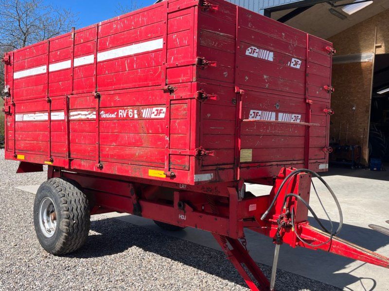 JF Høj/lavtip 6 ton Sund vogn med mulighed  for højtid