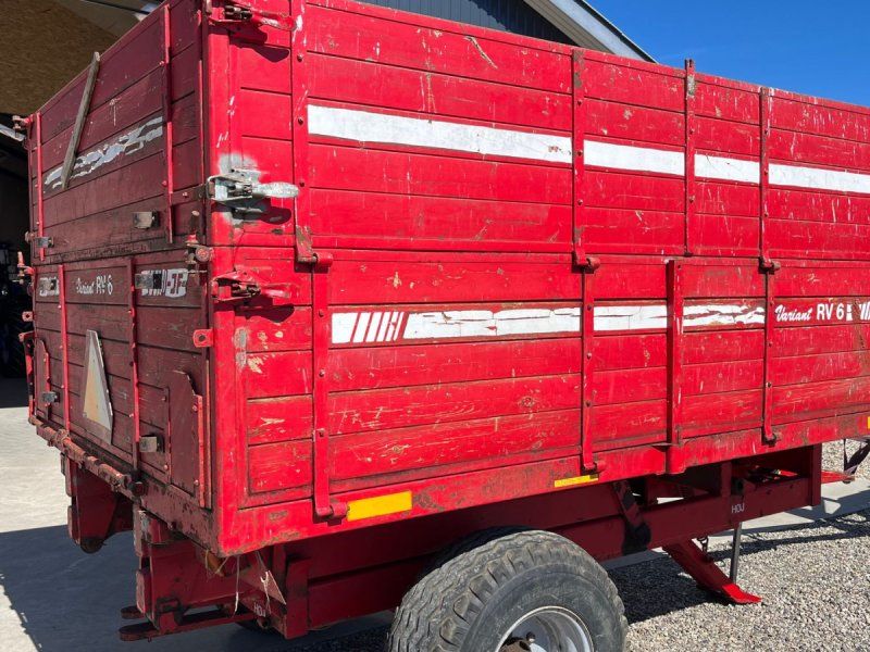 JF Høj/lavtip 6 ton Sund vogn med mulighed  for højtid