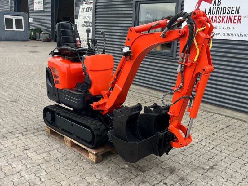 Kubota U10 EL Elektrisk minigraver med udskudsarm