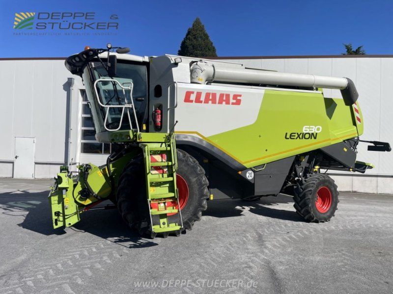 Claas Lion 630 Montana 4x4 mit V660 Schneidwerk