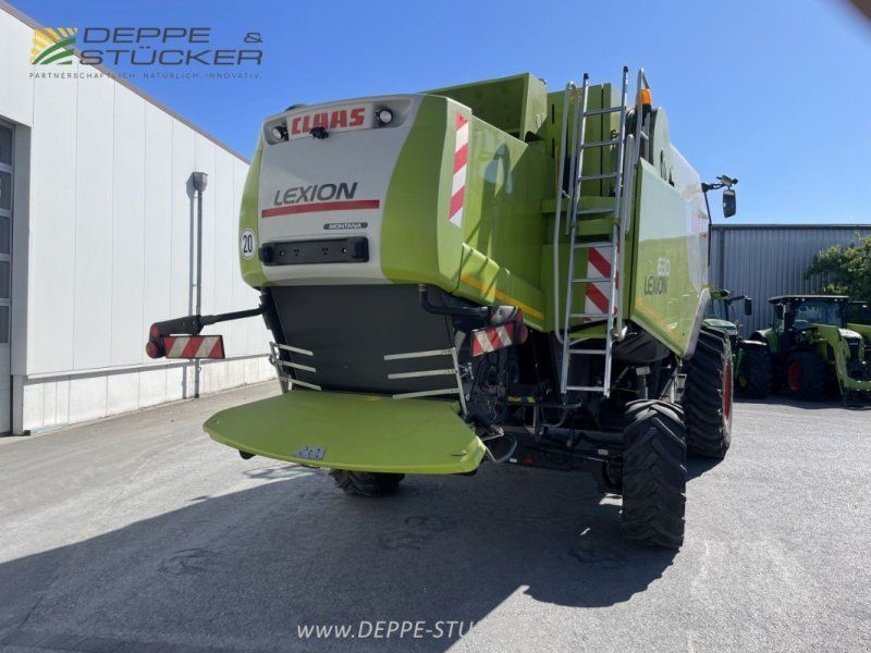 Claas Lion 630 Montana 4x4 mit V660 Schneidwerk