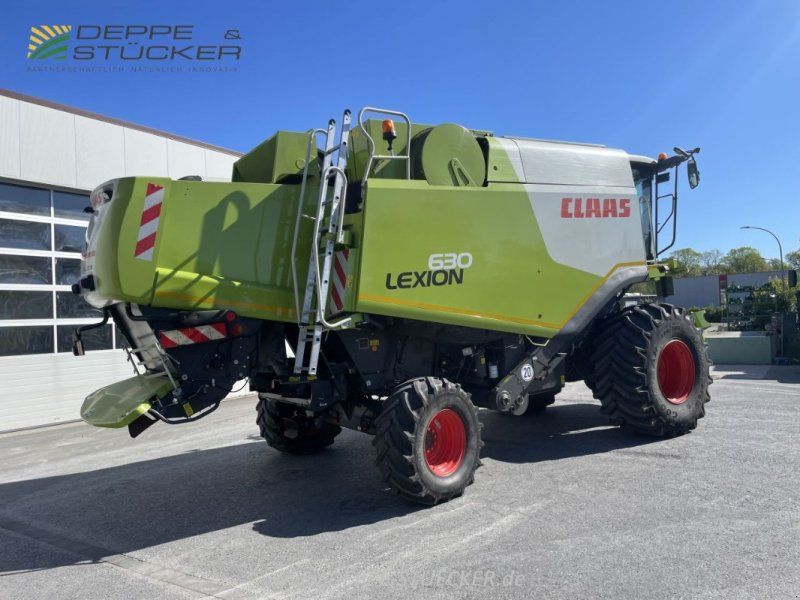 Claas Lion 630 Montana 4x4 mit V660 Schneidwerk