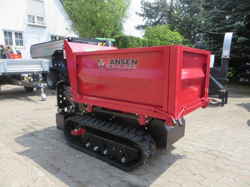 Jansen RD-1000 Profi  1000 kg 3-Seiten-Kipper hydraulisch