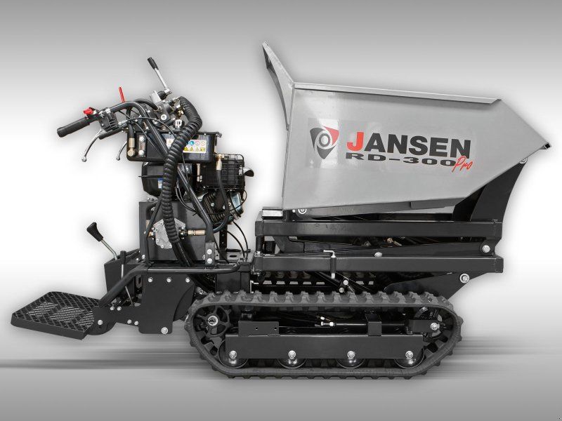 Jansen RD-300 Pro Raupen  m.hydr.Hochentleerung **SOFORT VE