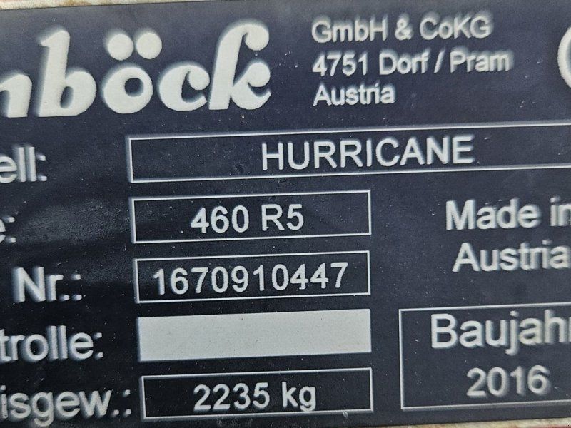 Einböck Hurricane 460 R5