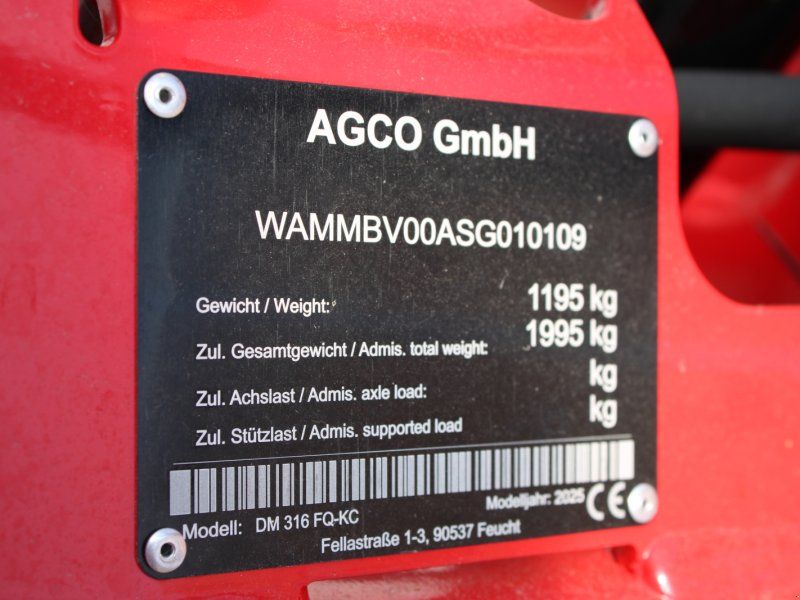 Massey Ferguson DM 316 FQ-KC