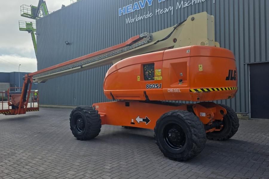 JLG 860SJ Diesel, 4x4 Drive, 28.2m Working Height, 22.