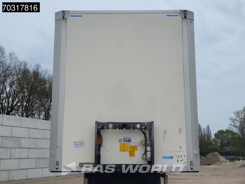 Tracon TO 3 3 axles Tailgate Hardwood floor Steering axle