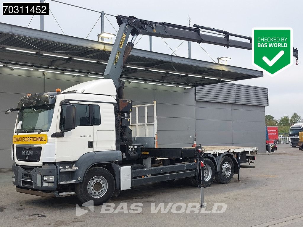 MAN TGS TGS 26.440 6X2 Palfinger PK29002 Kran Crane Lift-Axle Manual Euro 4