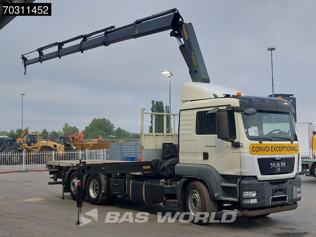 MAN TGS TGS 26.440 6X2 Palfinger PK29002 Kran Crane Lift-Axle Manual Euro 4