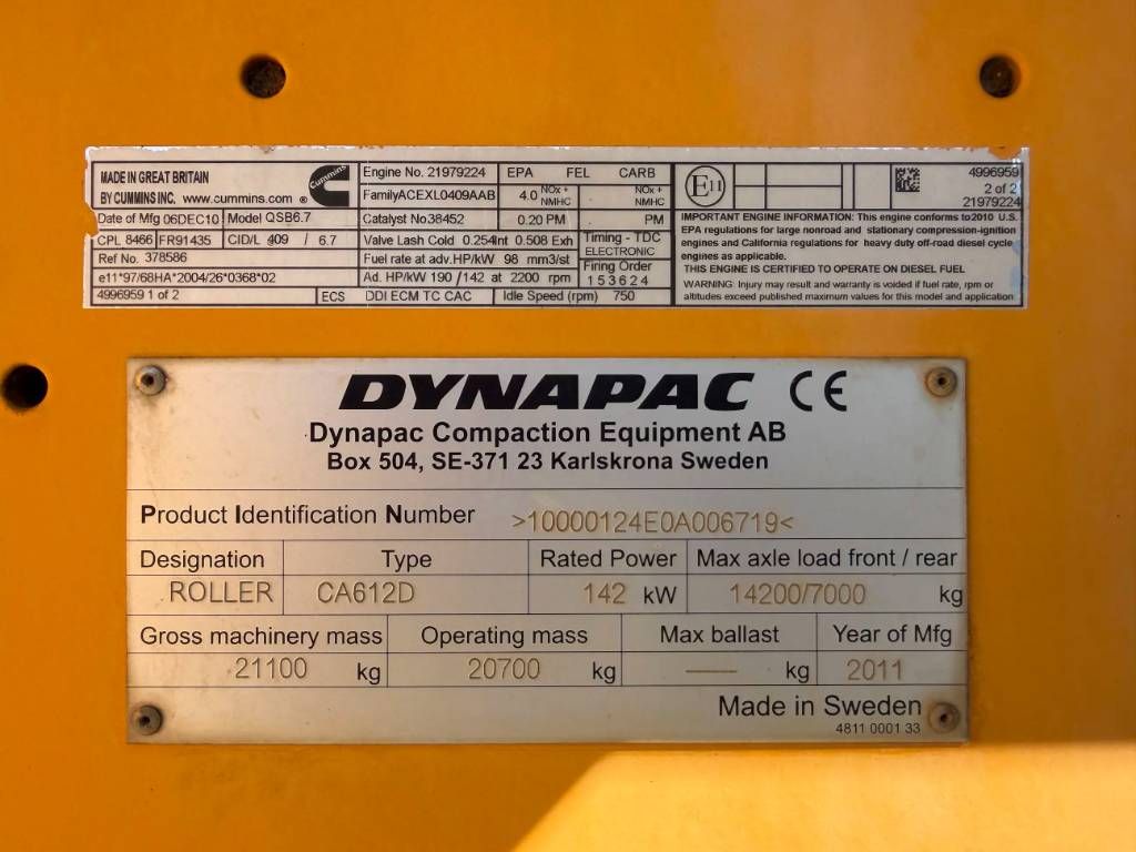 Dynapac CA612D