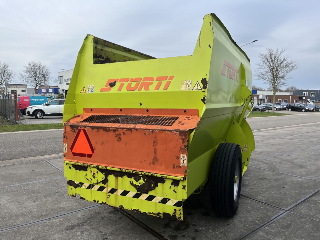 Storti/Marmix MRX 15 Mengwagen horizontaal