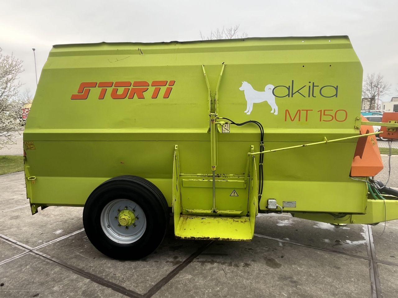 Storti/Marmix MRX 15 Mengwagen horizontaal