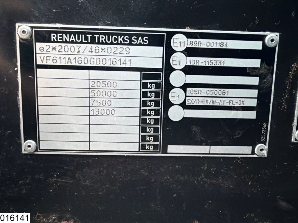 Renault T 460 EURO 6, ADR, PTO