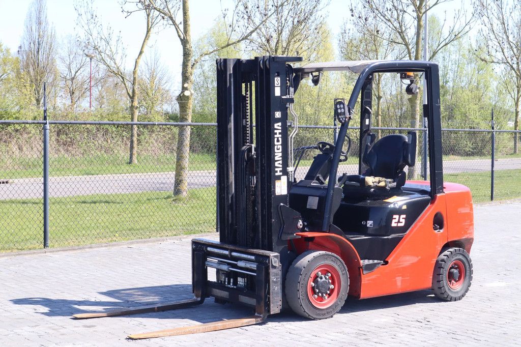 Hangcha CPCD25 | TRIPLEX | 2.5 TON | SIDESHIFT | POSITIONERS