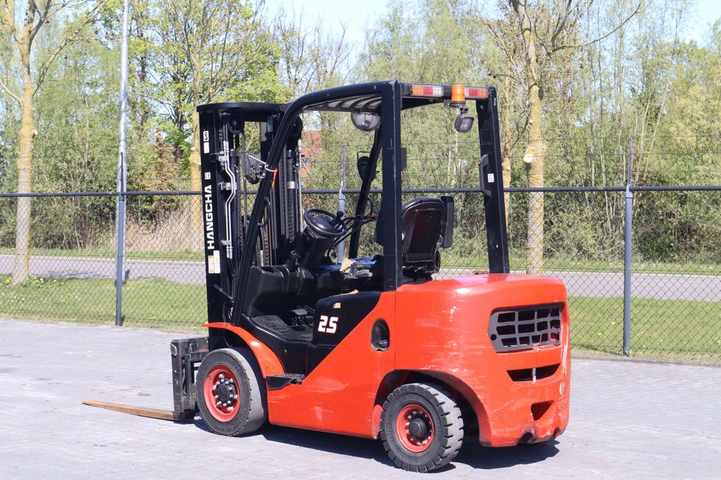 Hangcha CPCD25 | TRIPLEX | 2.5 TON | SIDESHIFT | POSITIONERS
