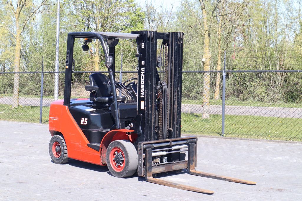 Hangcha CPCD25 | TRIPLEX | 2.5 TON | SIDESHIFT | POSITIONERS