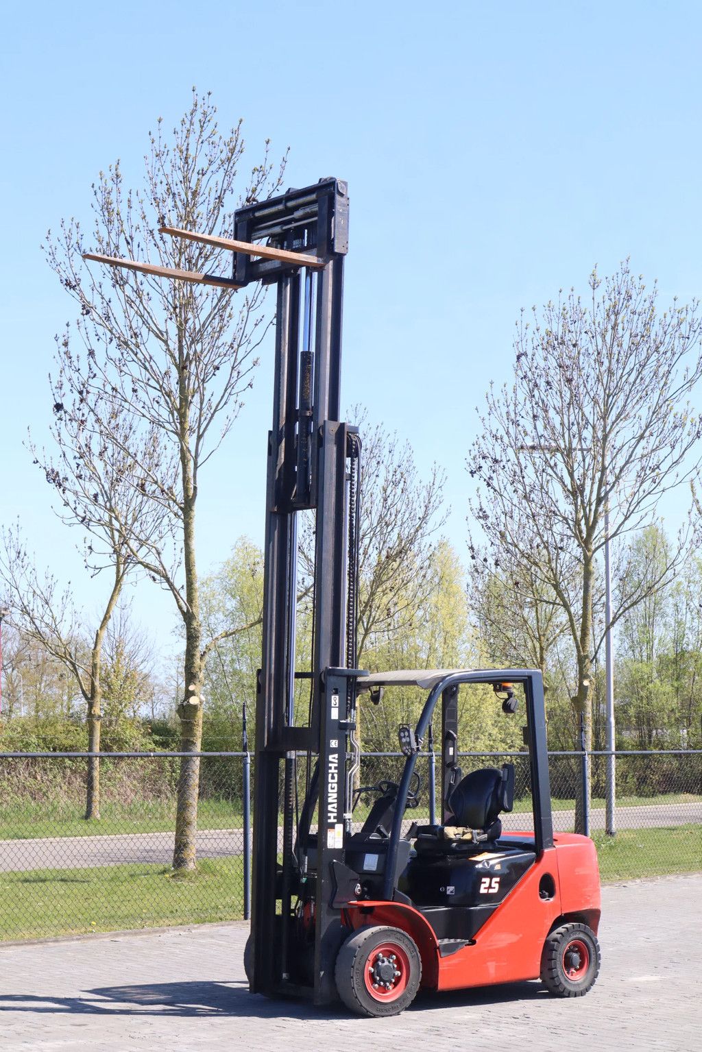 Hangcha CPCD25 | TRIPLEX | 2.5 TON | SIDESHIFT | POSITIONERS